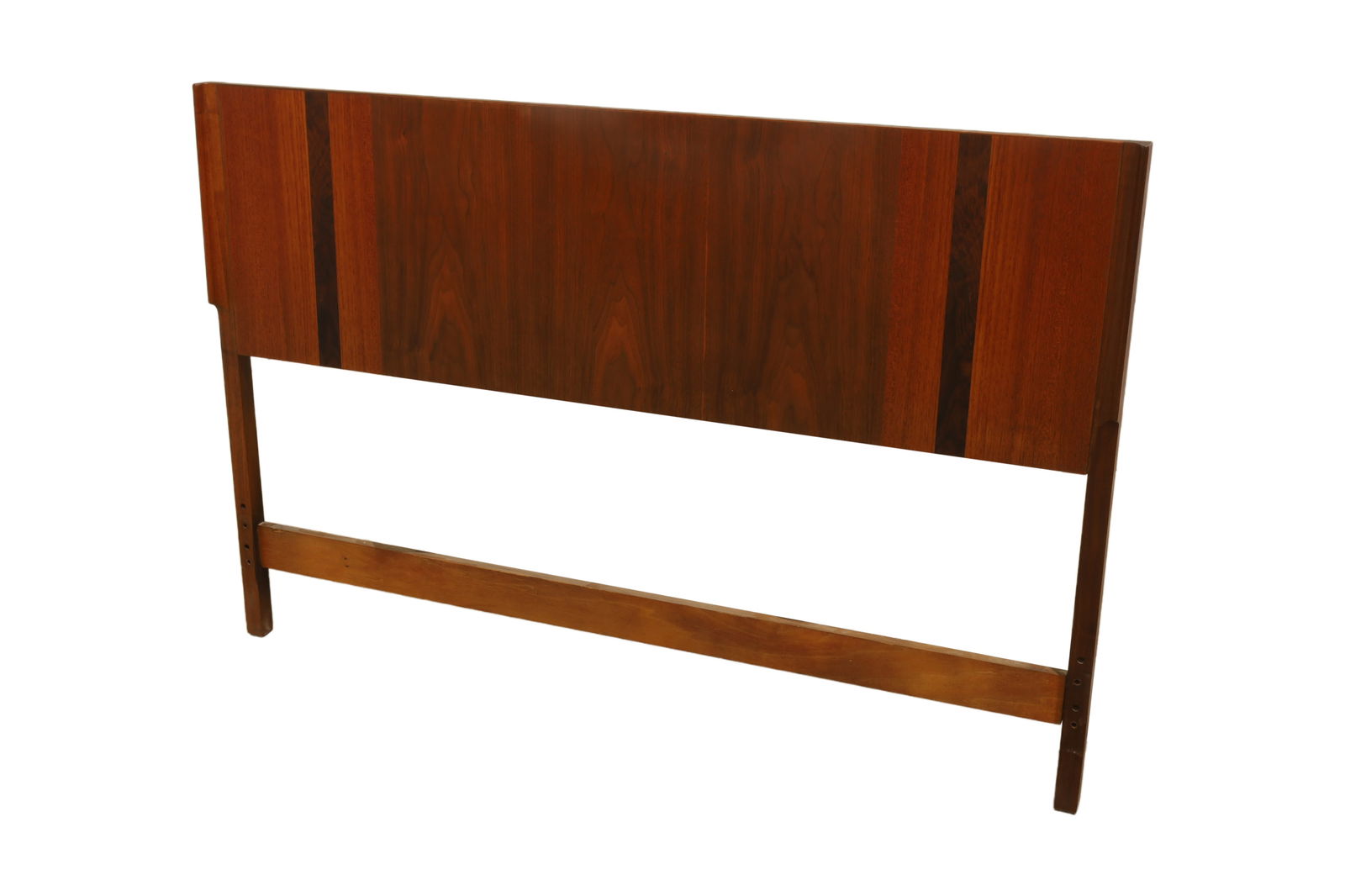 Swedish Teak & Rosewood Headboard: A Swedish teak and rosewood headboard Dimensions:35x53x2