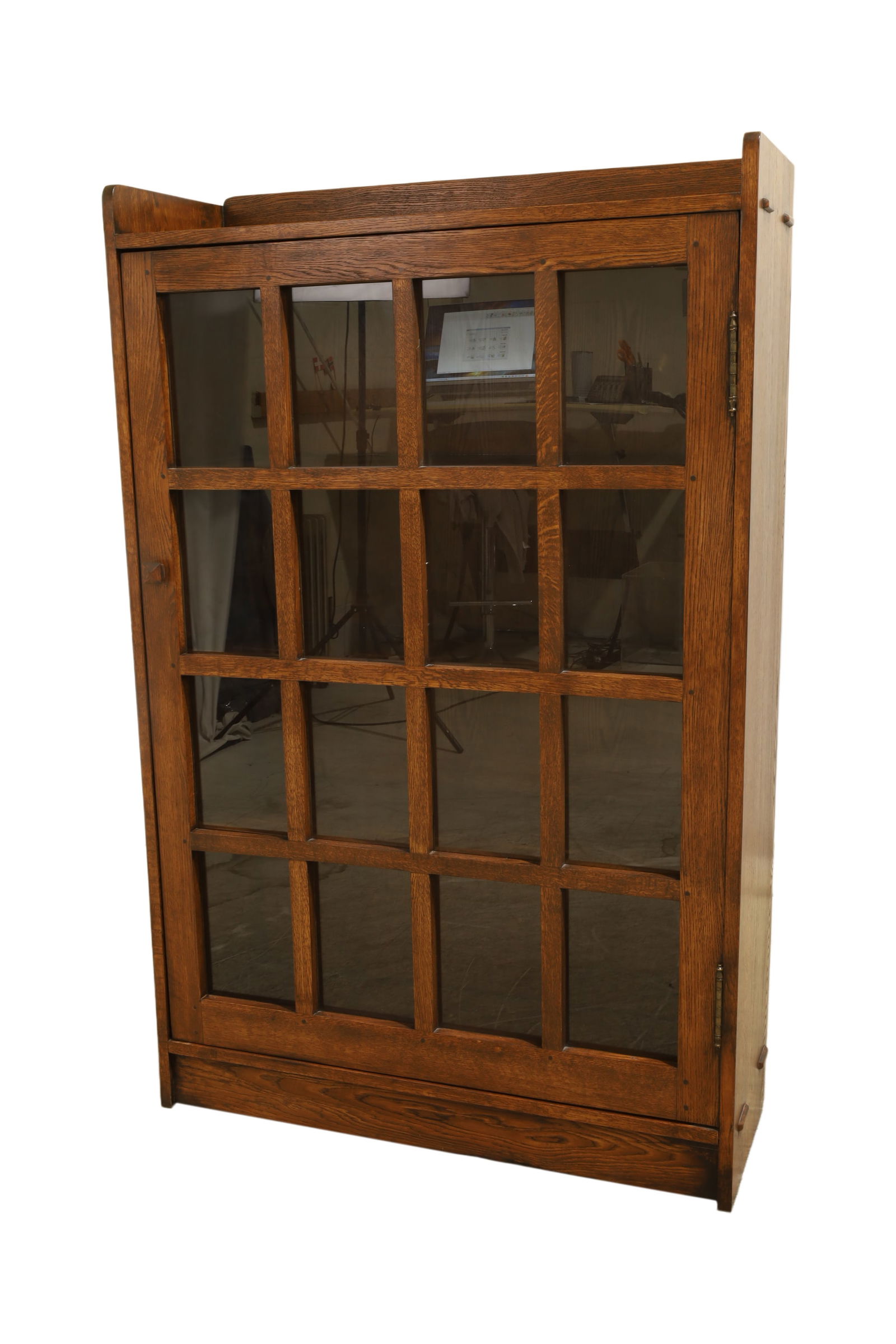Gustav Stickley Style Mission Oak Bookcase (1 of 15)