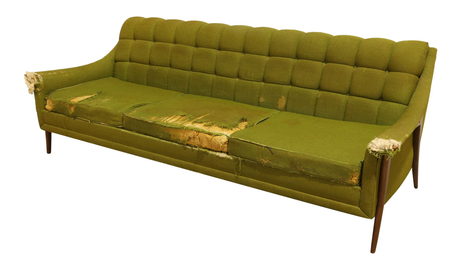 Krohler Mid Century Modern Sofa: A Krohler mid century modern sofa Dimensions:30x90x33