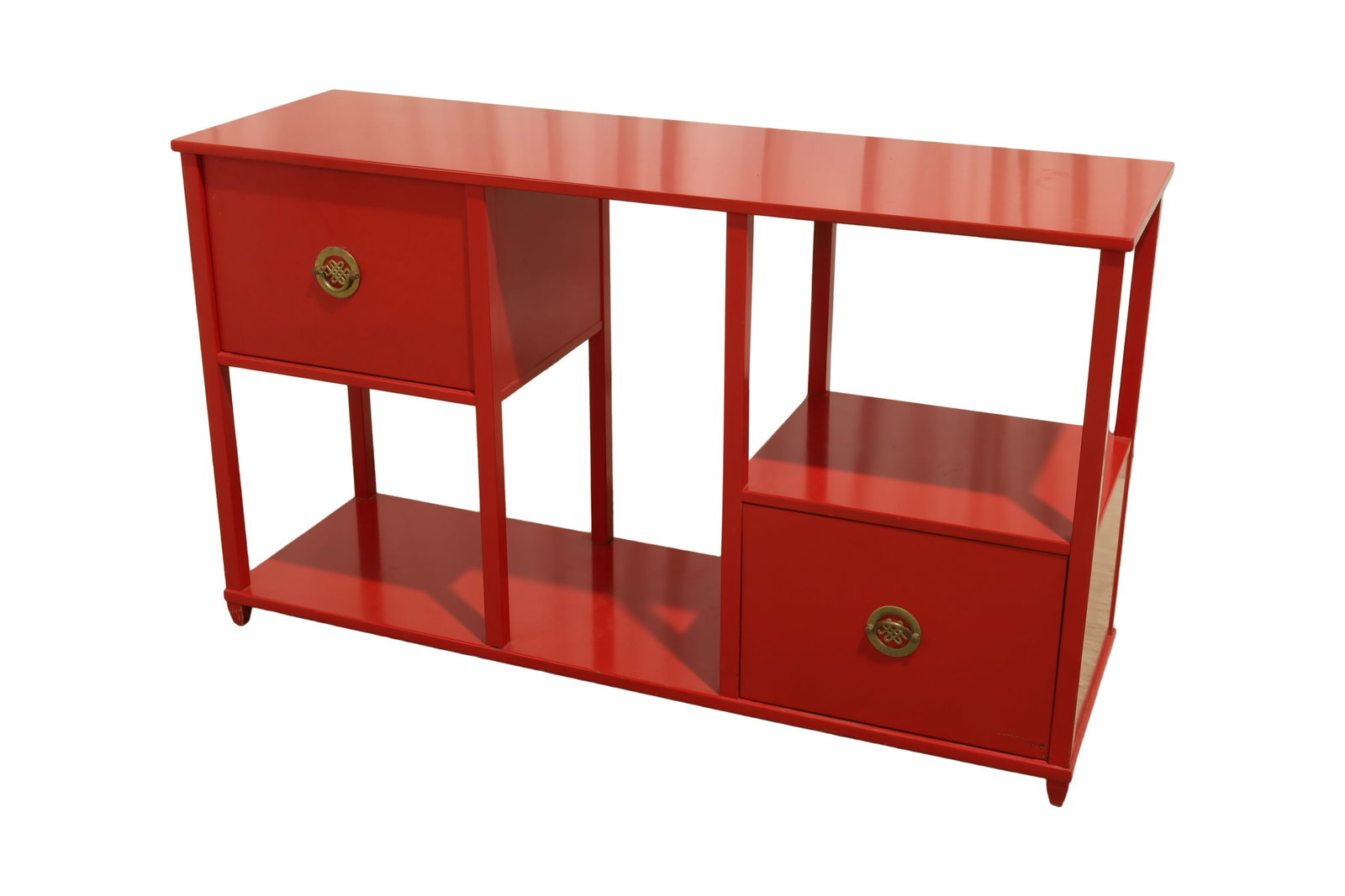 Beacon HIll - Modern Shelf: A Beacon Hill painted modern shelf Dimensions:28x48x15
