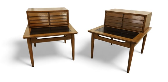 American of Martinsviille Step tables - Pair