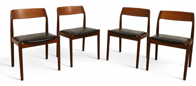 Niels O Moller - Model 75 Teak Dining Chairs - 4