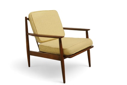 Baumritter - Walnut Lounge  Chair