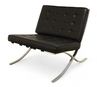 Mid Century Modern Barcelona Style Chair