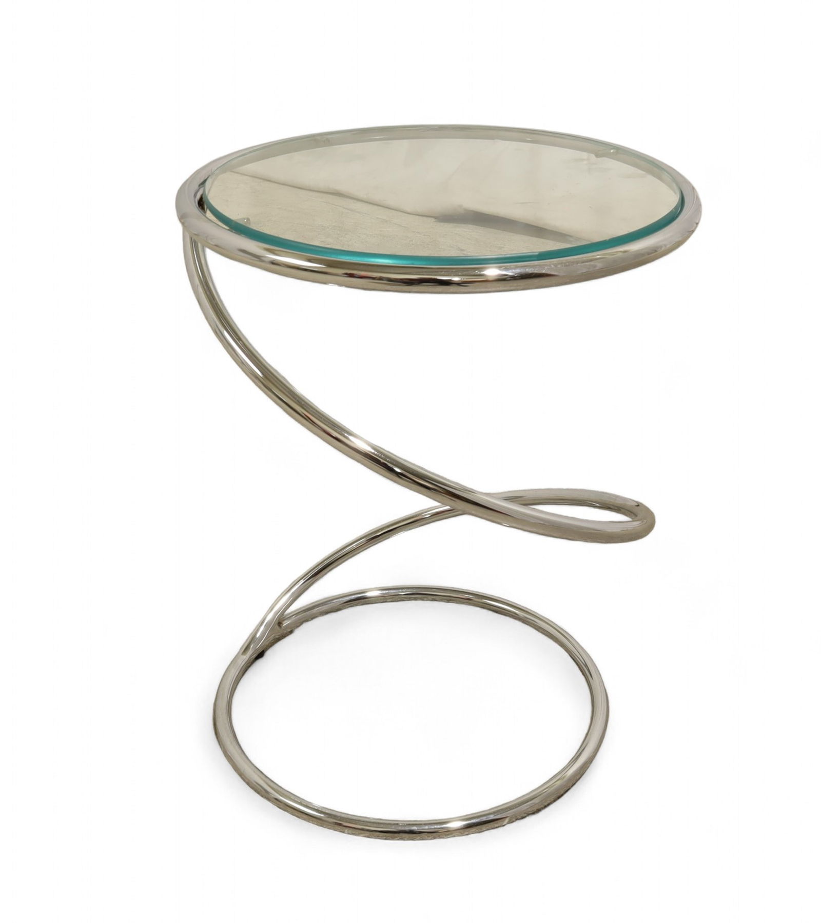 Leon Rosen - Pace Cork Screw  Chrome Table (1 of 6)