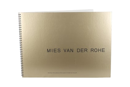 Mies Van Der Rohe - Drawing in the Collection Book