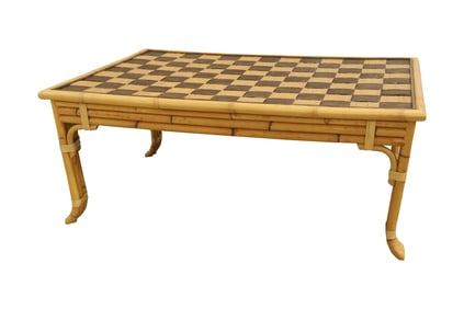 John Hutton - Donghia - Rattan Coffee Table