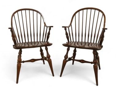 Windsor Style Chairs - Pair