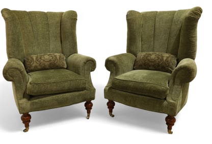 Harden Wing Chairs - Pair
