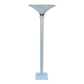 Frosted Lucite Floor Lamp