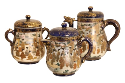 Satsuma Tea Set - 3 Piece