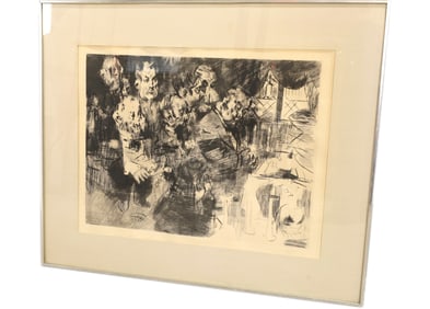 Jack Levine - Etching & Dry Point