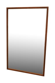 Mid Century Modern Walnut Mirror