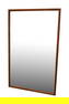 Mid Century Modern Walnut Mirror
