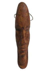 1970's Hand Carved Tribal Wall Hanging