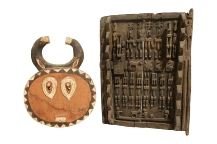 African Wood Carving & Mask