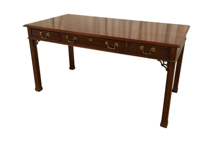 Chippendale Style Mahogany Desk