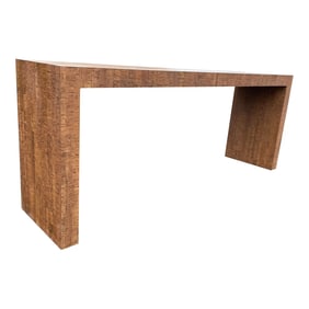 Cork Laminate Parsons Console Table