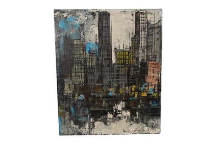 Carson - NYC View Oil on Canvas
