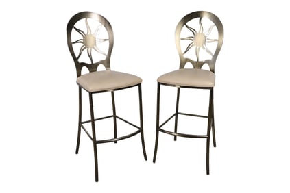 DIA - Sunburst Stools - Pair