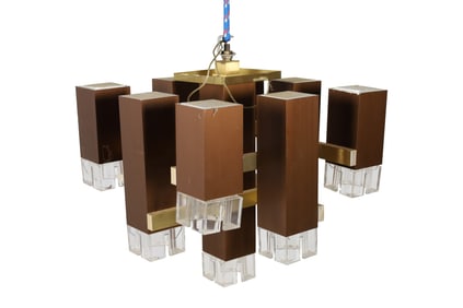 Gaetano Sciolari - Brass Chandelier