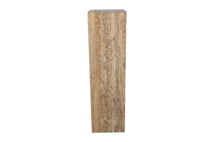 Laminate Faux Travertine Pedestal