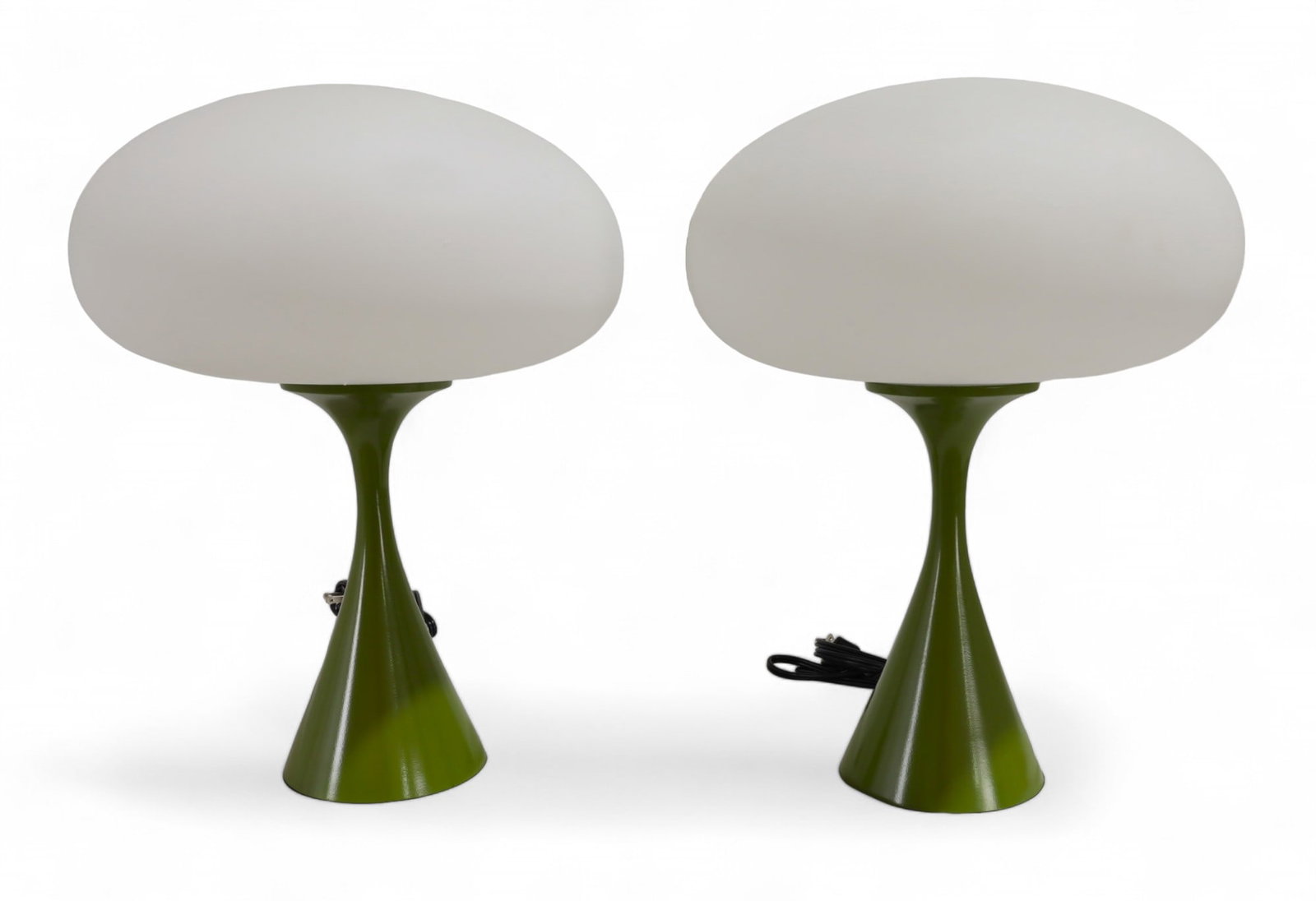 Laurel Style Mushroom Lamps - Pair (1 of 6)