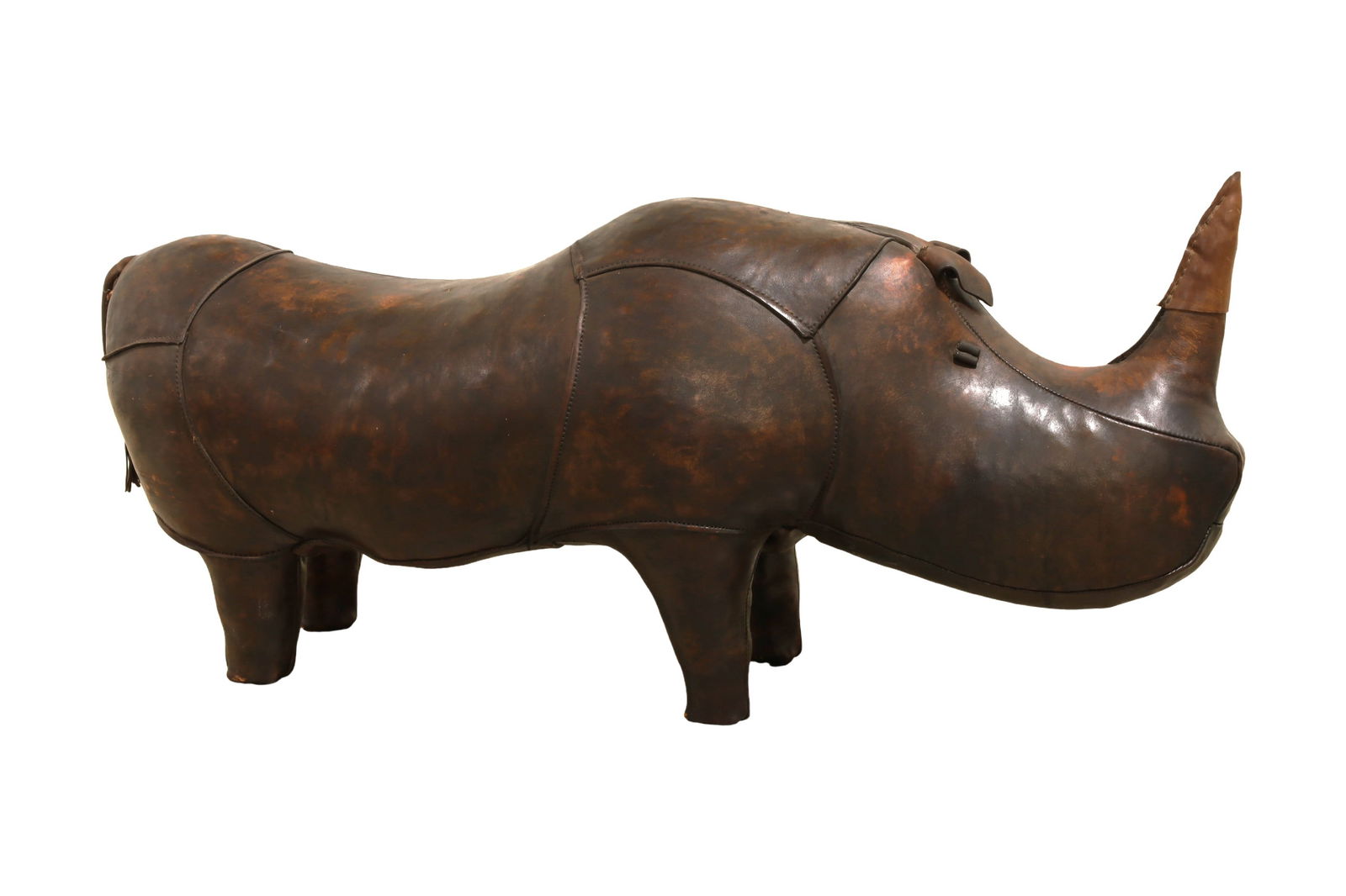 Abercrombie & Fitch - Leather Rhino Footrest (1 of 9)