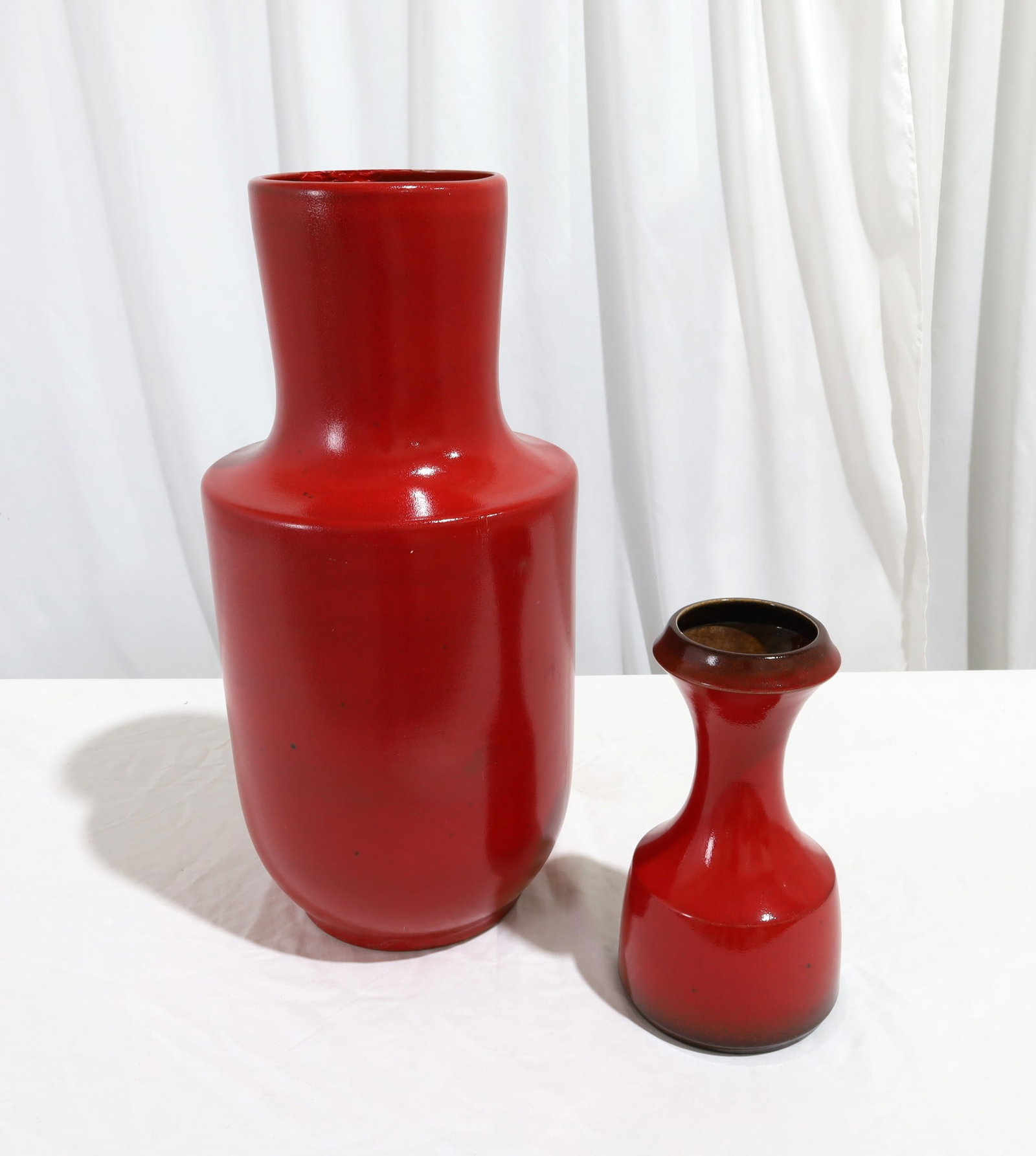 Steuler West German Pottery Vases - 2 (1 of 5)