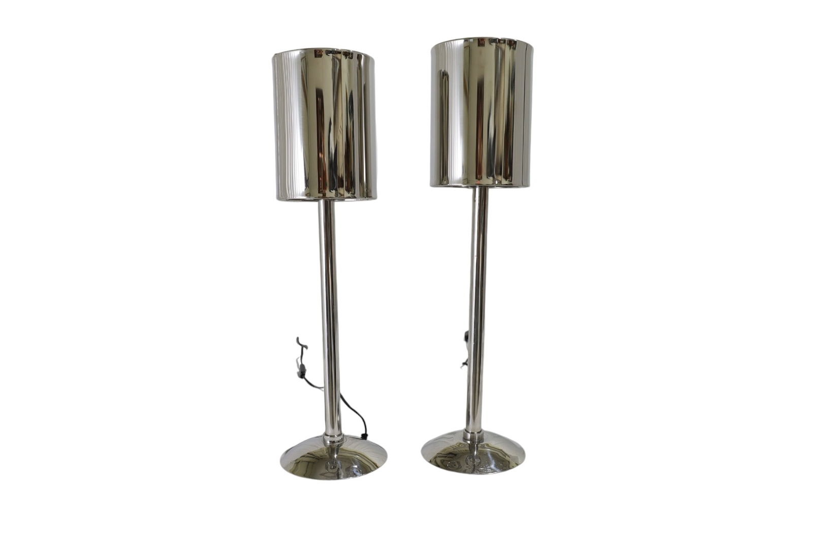 Chrome Table Lamps - 2 (1 of 5)