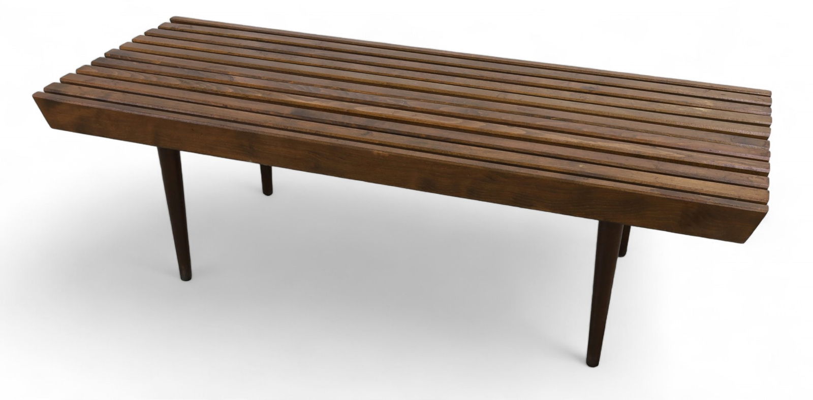 Walnut Slat Bench (1 of 7)