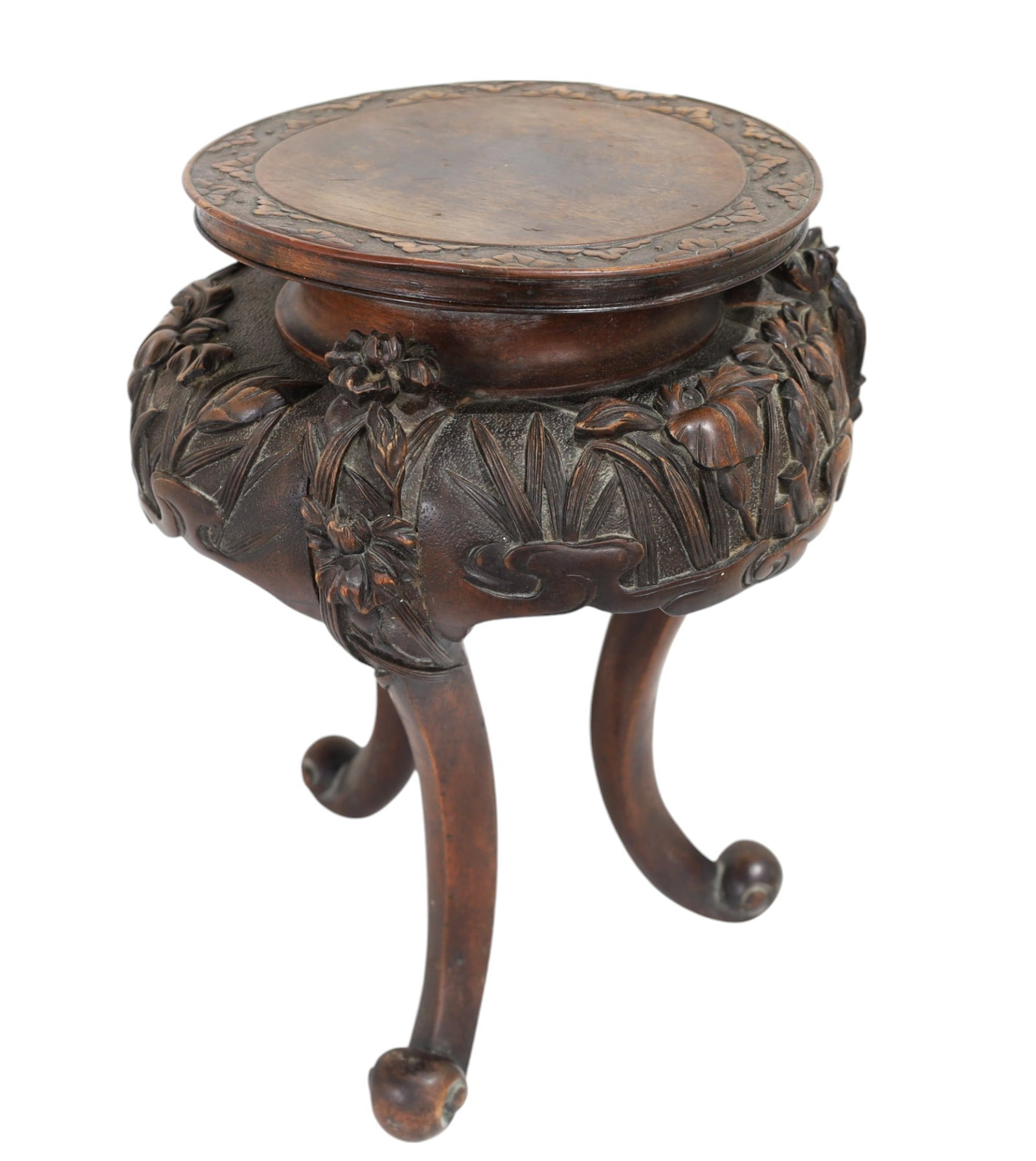 Carved Chinese Stand (1 of 6)