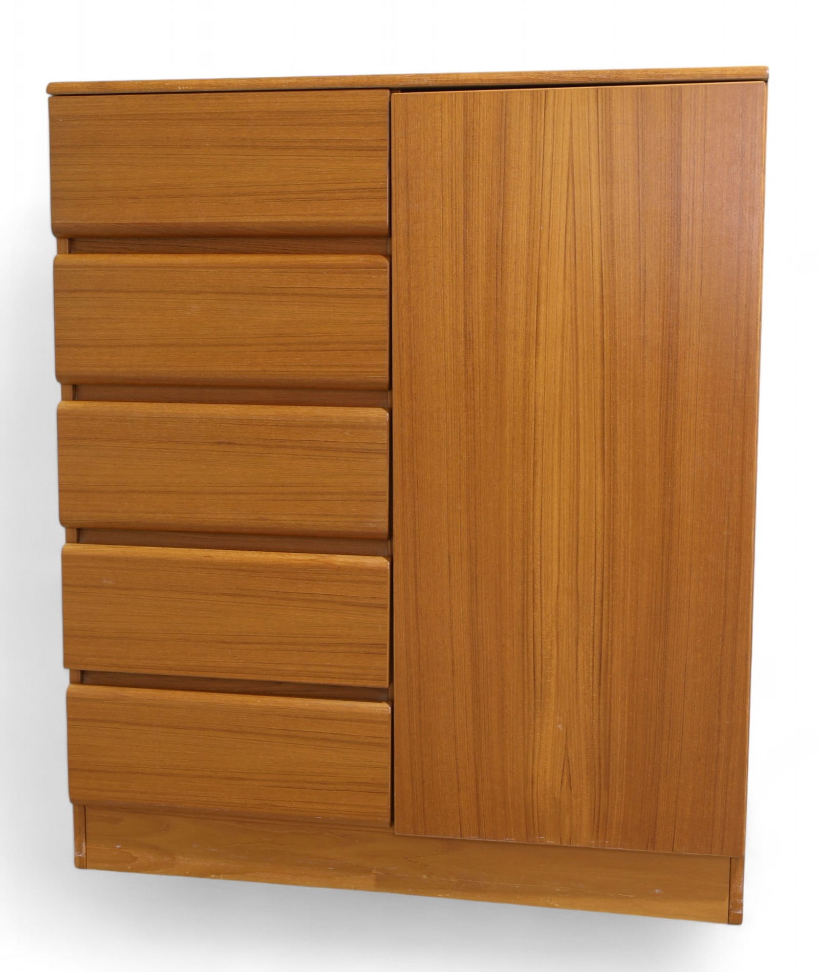 Danish Teak Chifferobe (1 of 9)