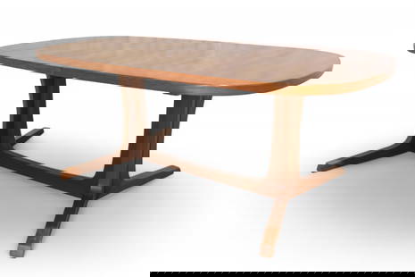Gudme Danish Dining Table: A Gudme Mobelfabrik teak Danish dining table Dimensions:28.5x75x43