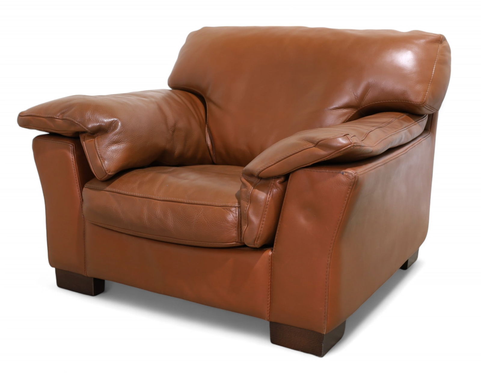 Roche Bobois  Leather Lounge Chair (1 of 9)