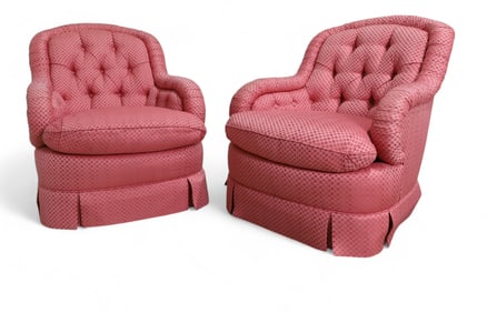 Baker Club Chairs - Pair