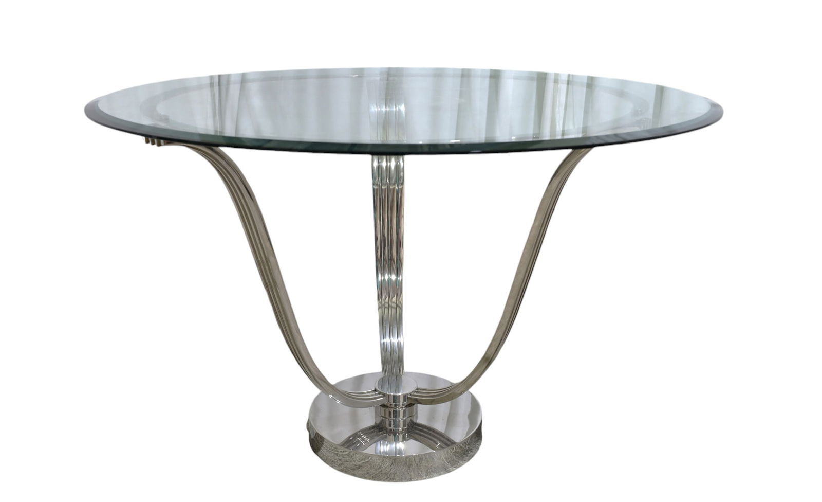 Karl Springer Chrome Center Table (1 of 7)