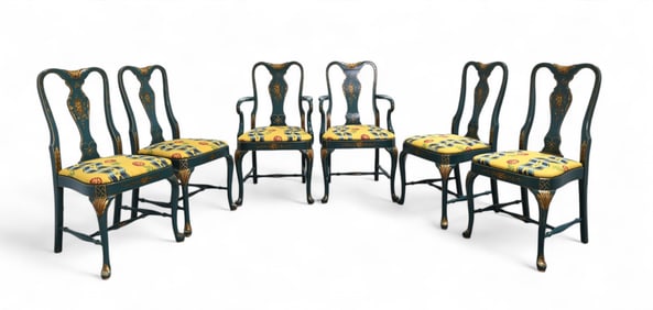 Decorated Dining Chairs - 6