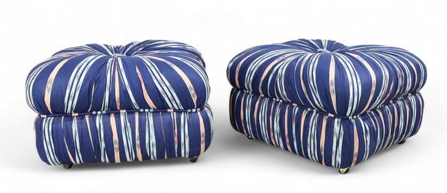 Pouf Ottomans - Pair