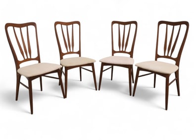 Koefoed Hornslet Teak Dining Chairs - 4