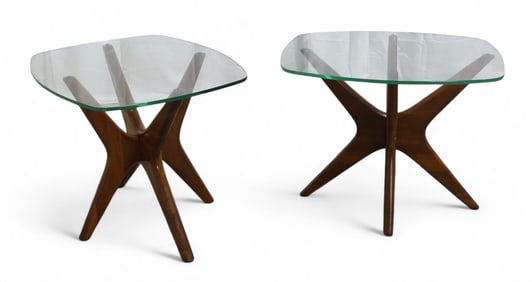 Adrian Pearsall Jacks Side Tables - Pair