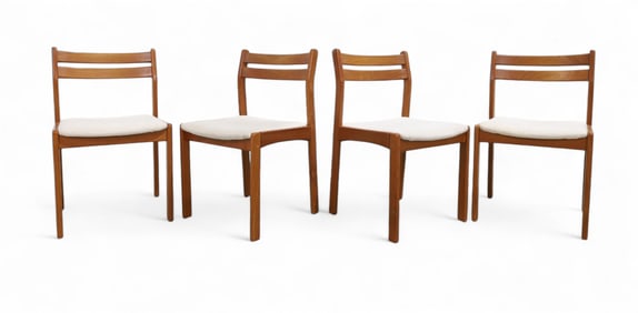 Danish Teak Kitchen Chairs - 4