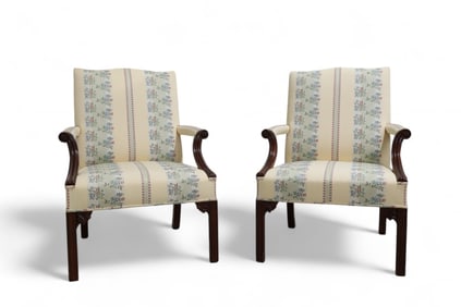 Baker Arm  Chairs - Pair