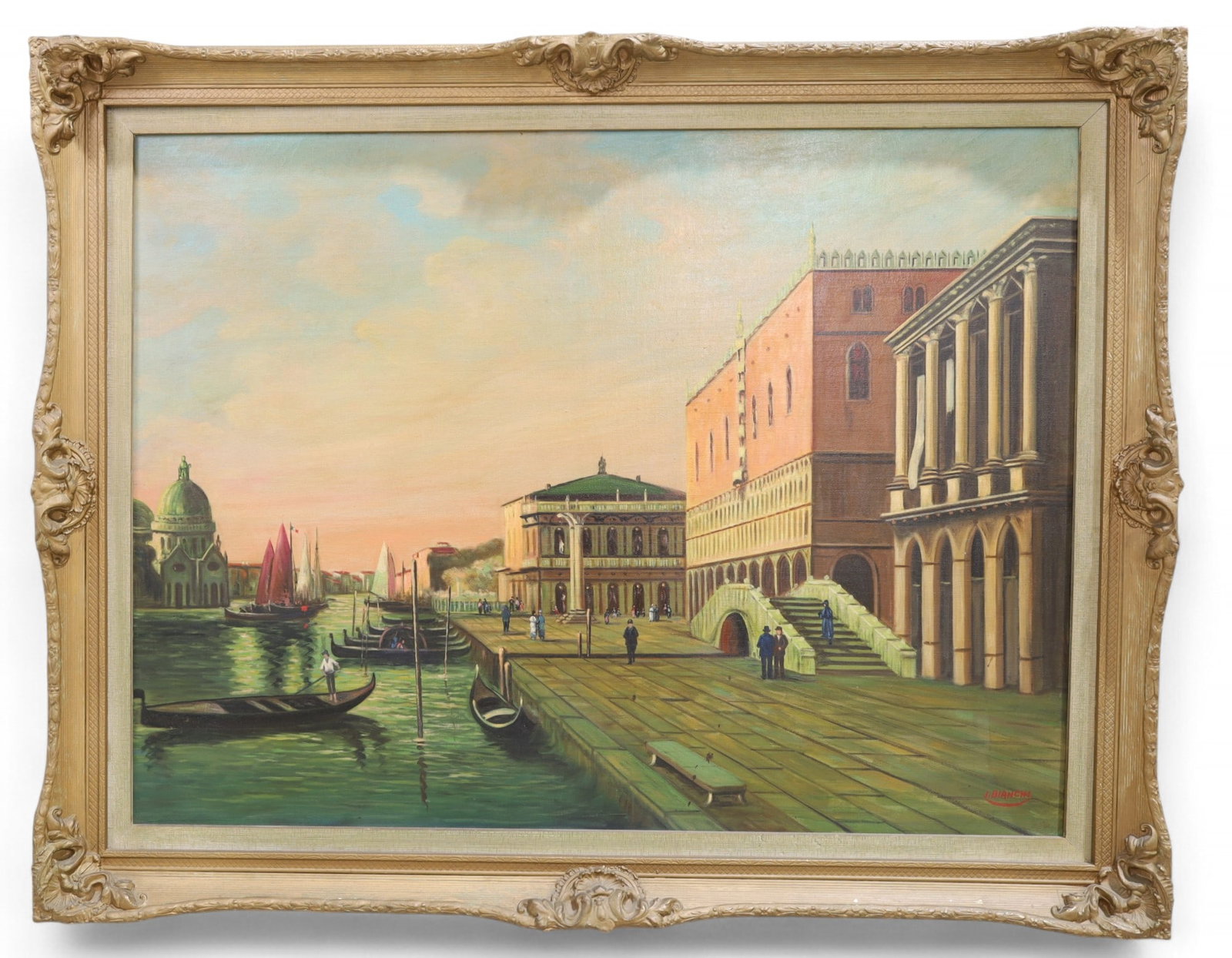 Oil on Canvas - Signed John Bianchi (1 of 5)