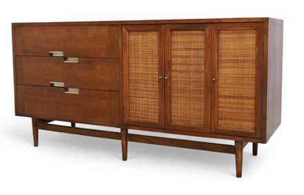 Merton Gershun  Cane Front Credenza