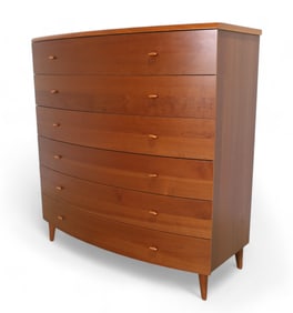 Danish Modern Cherry High Chest