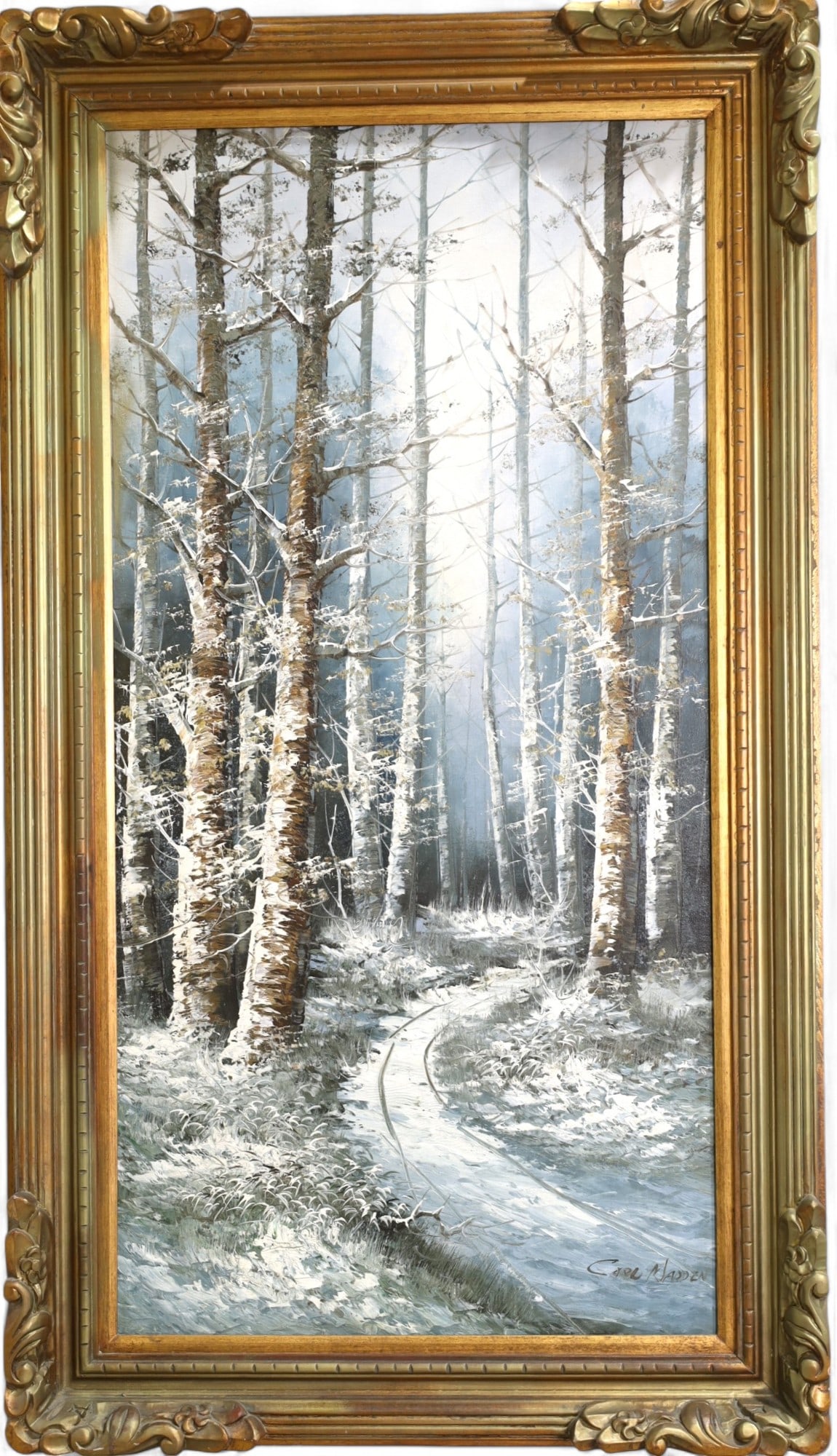 Signed Carl Madden - Oil on Canvas (1 of 8)