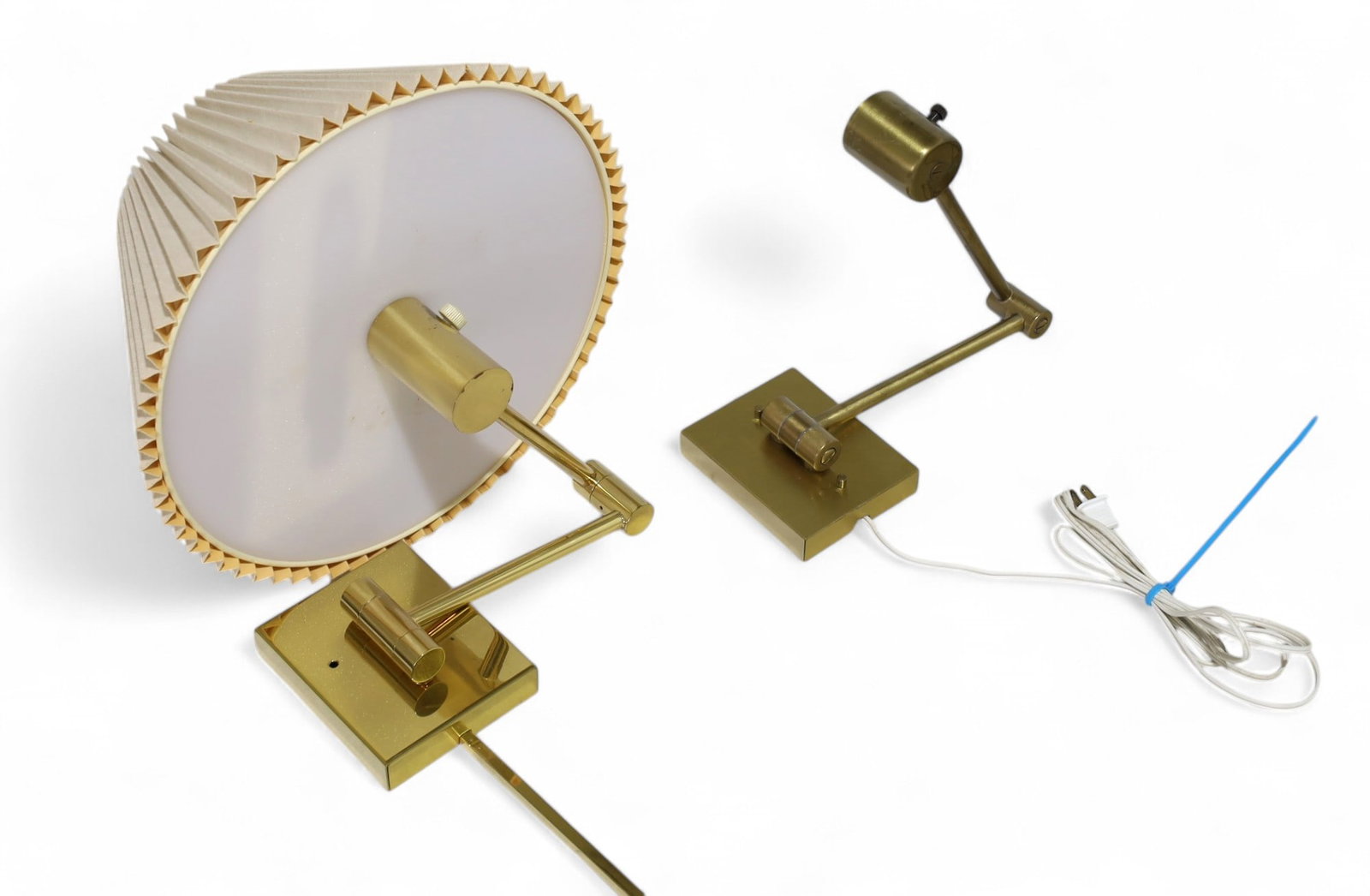 Mid Century Hansen Brass Sconces - 2 (1 of 5)