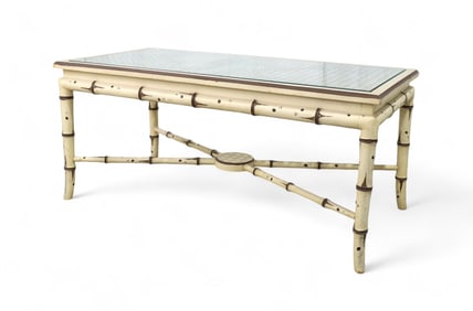 Faux Bamboo Coffee Table