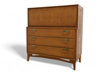 Red Lion Walnut High Chest